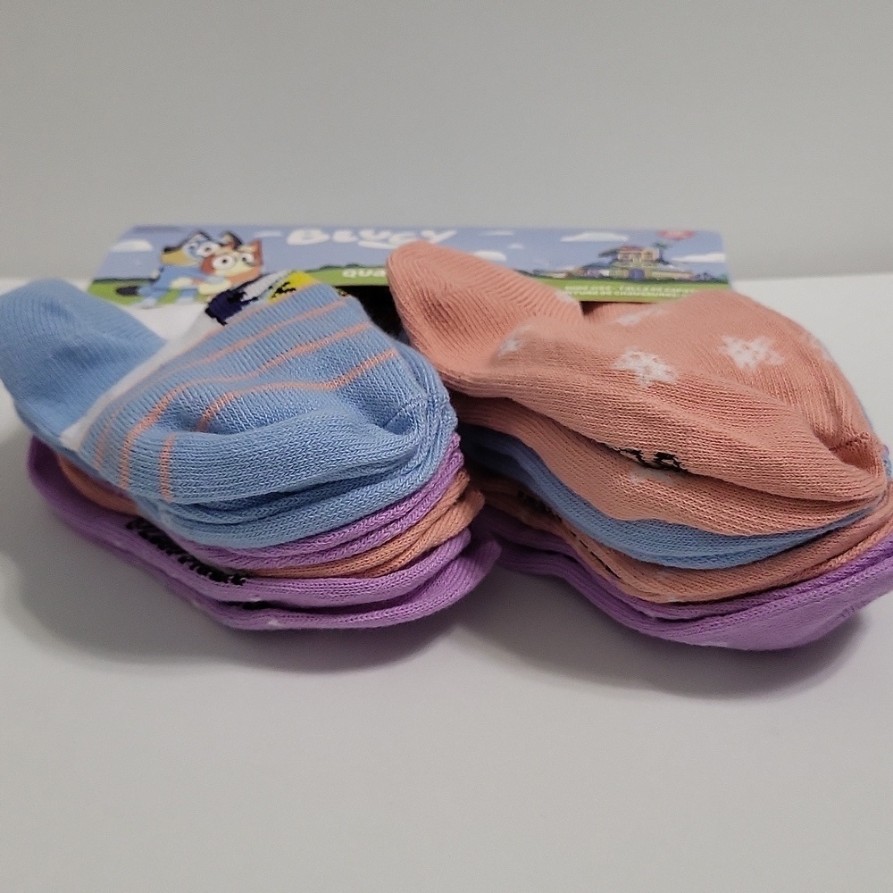 Bluey Quarter Socks Set - Picture 3 of 7